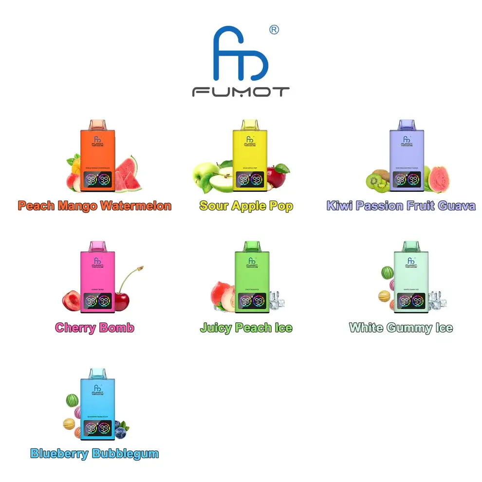 Fumot Vape 35000 puff - Elenco dei gusti
